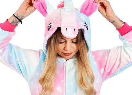 Onesie Volwassenen | Eenhoorn | Maat S | Multicolor