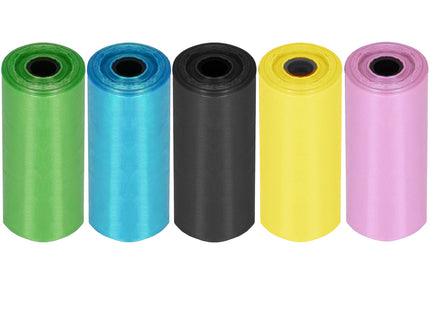 Hondenpoepzakjes - 20 Rollen - Meerkleurig - 360 Stuks