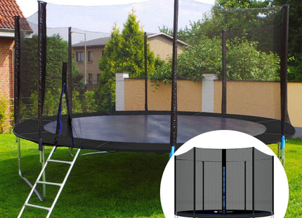 Trampoline | Trampoline met veiligheidsnet | Tuin | 245 cm | Zwart