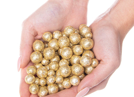 Kerstversiering - Piepschuimballen - Kerst - Kerstboomversiering - Goud - 20 g