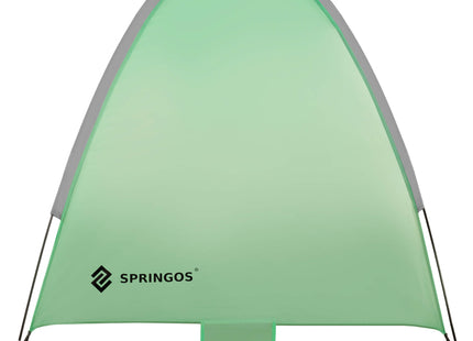 Strandtent | Tuintent | UV Filter | Inclusief Draagtas | 120 x 210 x 112 cm | Polyester | Polyethyleen | Groen | Zwart | Grijs