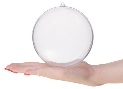 Hobby/DIY Kerstbal | 1 Stuk | 11 cm | Transparant
