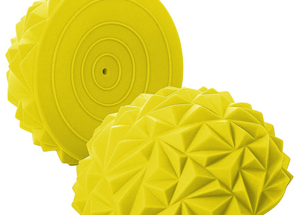 Massage Bal | Triggerpoint Bal | Massage | Massage Accessoires | Geel | 16 cm