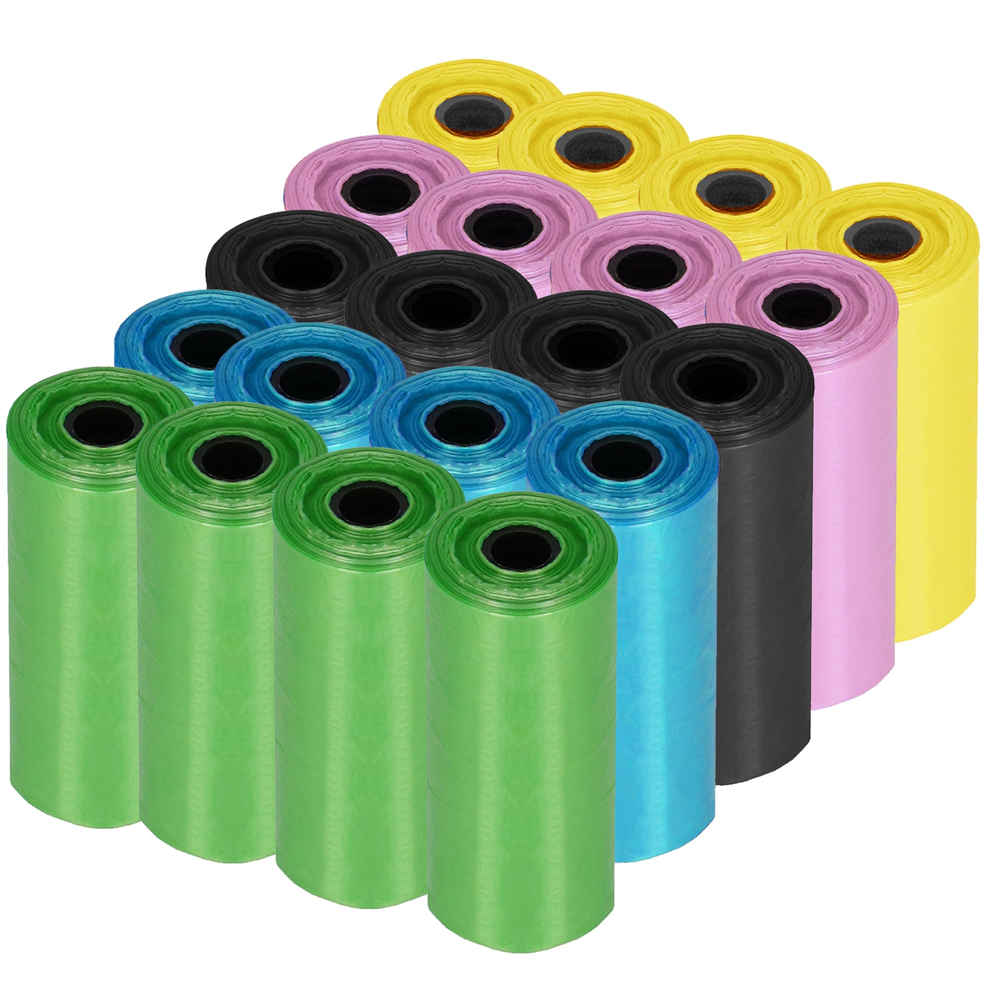 Hondenpoepzakjes - 20 Rollen - Meerkleurig - 360 Stuks