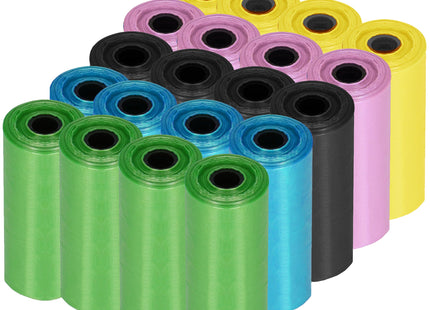 Hondenpoepzakjes - 20 Rollen - Meerkleurig - 360 Stuks