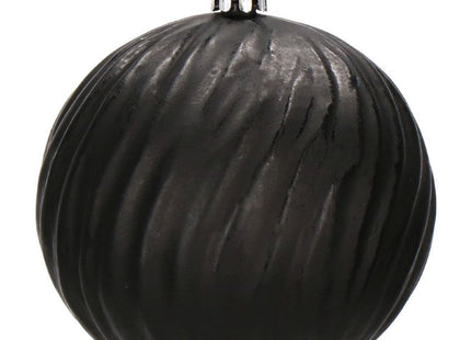 Kerstballen | 30 Stuks | 8 cm | Zwart
