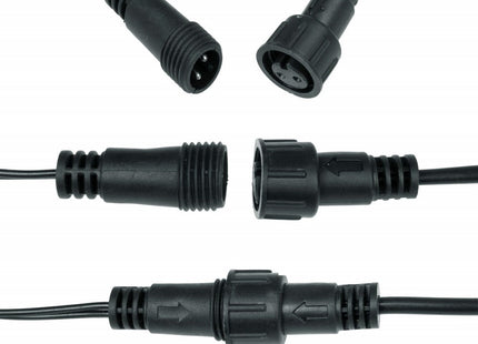 IJspegel Verlichting Buiten | 20 m + 2.5 m Snoer | 500 LED | Warm Wit | Koppelbaar | Flash