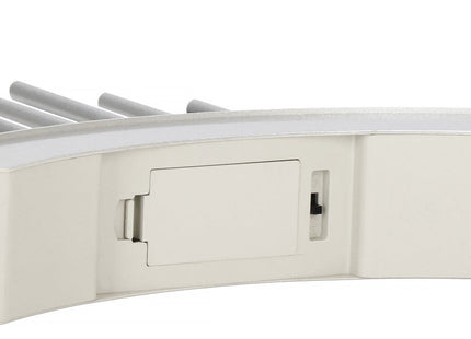 LED Kaarsenbrug | Batterijen | Zilver | Warm Wit