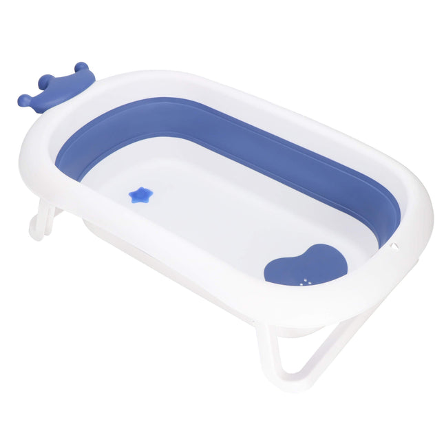 Opvouwbaar Baby Bad - Opvouwbaar - Tot 12 Maanden - 40 L - Blauw - Wit - 83 x 50 x 22,5 cm