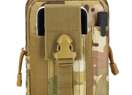 Heuptas - Riem - Buidel set - Polyester - Ritssluiting - Militair - Groen