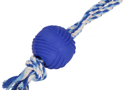 Hondenspeelgoed - Kauwbeen - Apporteren -Honden - Speeltje -Blauw - Rubber