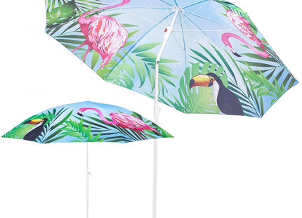 Parasol | Strand Parasol | Parasols | Opvouwbaar | Kantelbaar | 180 cm | Veelkleurig