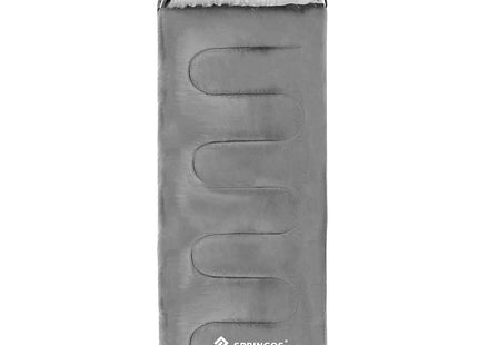 Slaapzak Kamperen - 210 x 73 cm - Dekenmodel - Inc. Draagtas - 8 t/m 20°C - Grijs