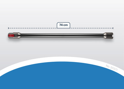 SQOON® Zuigbuis geschikt voor Dyson V12 detect donkergrijs/zwart - Model 971518-12