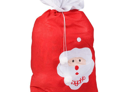 Kerstzak | Cadeautas | Rood/Wit