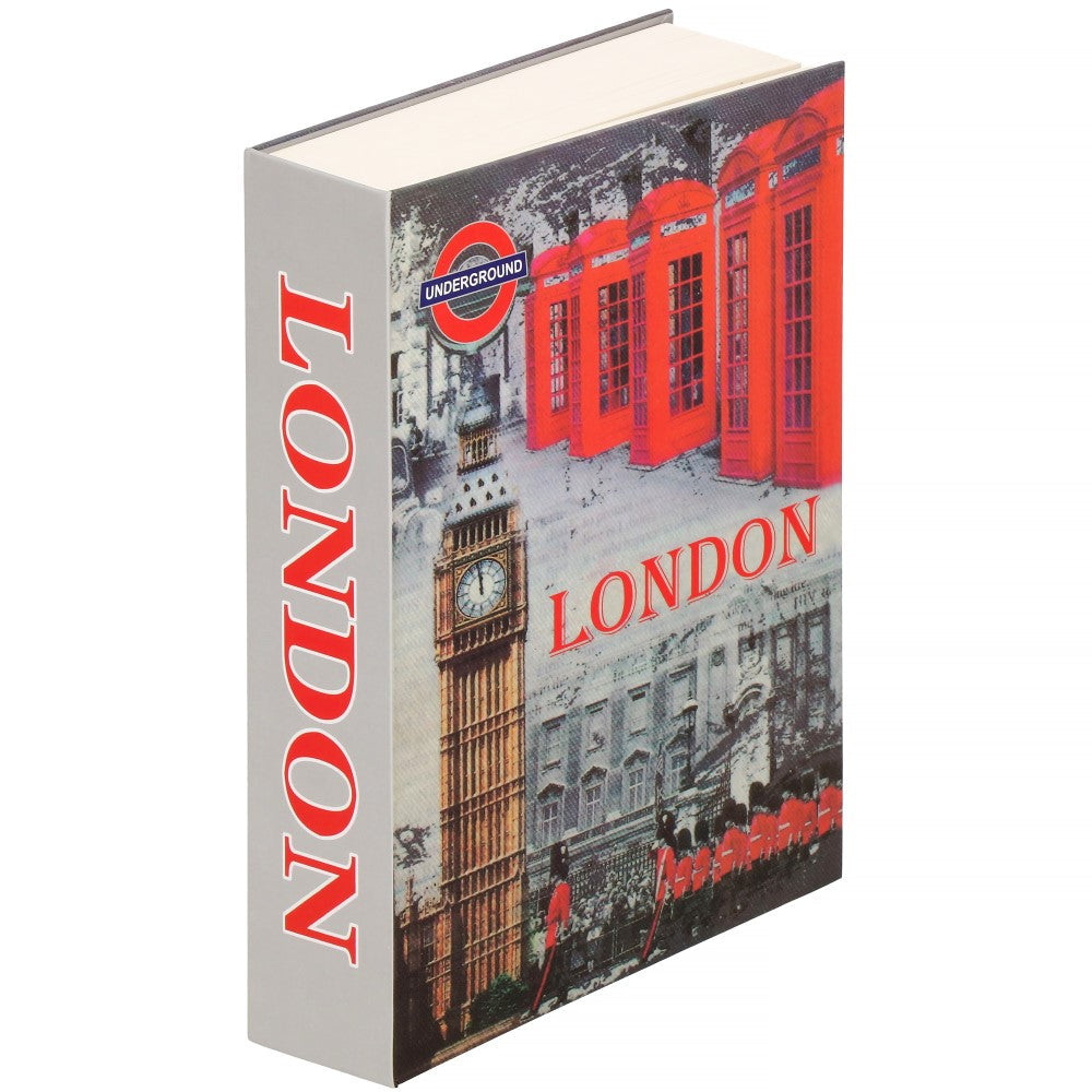 Geheime Kluis | Boekkluis | Inclusief Slot | 22 x 15.5 x 4.5 cm | Reisgids