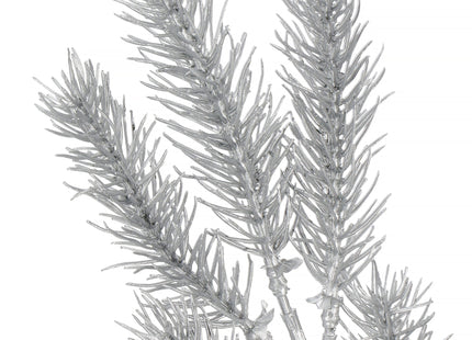 Kersttak | Decoratie | Zilver | 47 cm