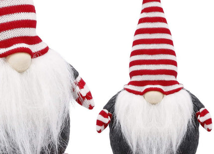 Gnome | Rood/Wit/Grijs | 1 Stuk | 33 cm