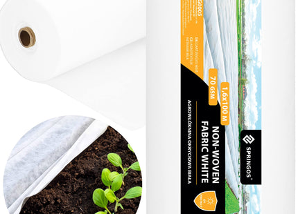 Vliesdoek - Vliesdoek Plantenbescherming - 70 G/M2 - 100 x 1.6 M