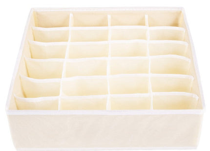 Lade Organizer | 24 Vakken | Beige | 33 x 33 cm