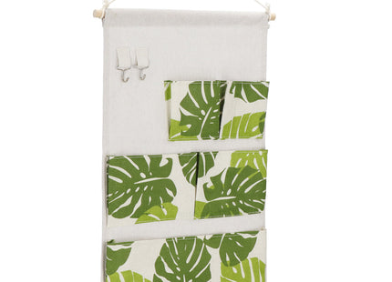 Hangende Organizer - Opbergzak - Wand Organizer - Bladeren - Speelgoed - 5 Vakken