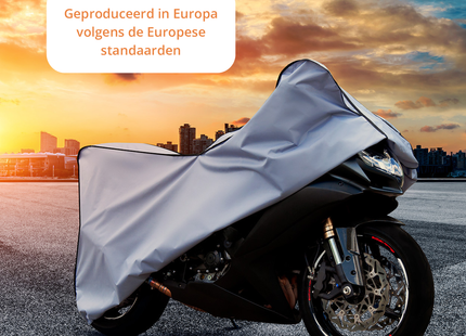 CarPassion Protector Motorhoes - Beschermhoes - Waterdicht &amp; Vorstbestendig - Maat XL - Grijs - 280 x 141 cm