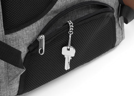 Baltan Rugzak - Backpack - Kopia - Grijs - Bruin