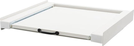 Muntel® Tussenstuk Wasmachine Droger - Stapelkit Wasmachine Droger - Universeel - Uitschuifbare werkblad - Wit
