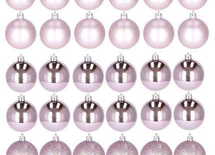 Kerstballen | 30 Stuks | 3 cm | Roze Tinten
