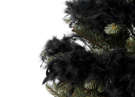 Kerstboa | Kerstslinger | 1.8 m | Zwart