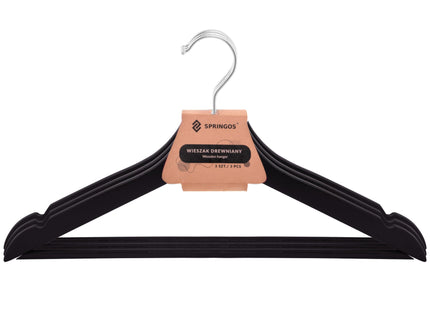 Kledinghangers | Kledinghanger | 3 Stuks | Zwart