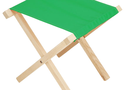 Campingkruk - Kampeerkruk - Viskruk - Voetensteun - Opvouwbaar - Groen