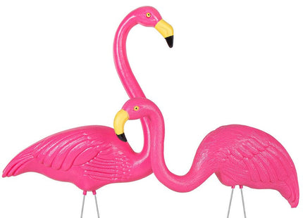 Flamingo | Tuinsteker | 75 cm | Set Van 2 | Roze