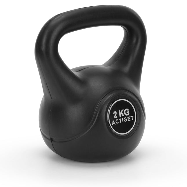 Kettlebell | Kettle Bell | Zwart | 2 kg