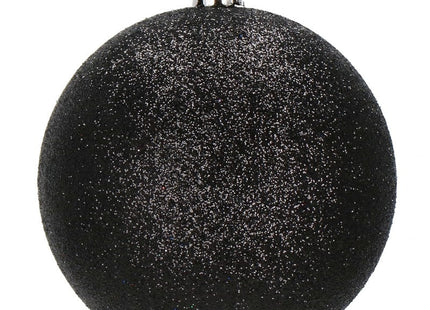 Kerstballen | 30 Stuks | 8 cm | Zwart