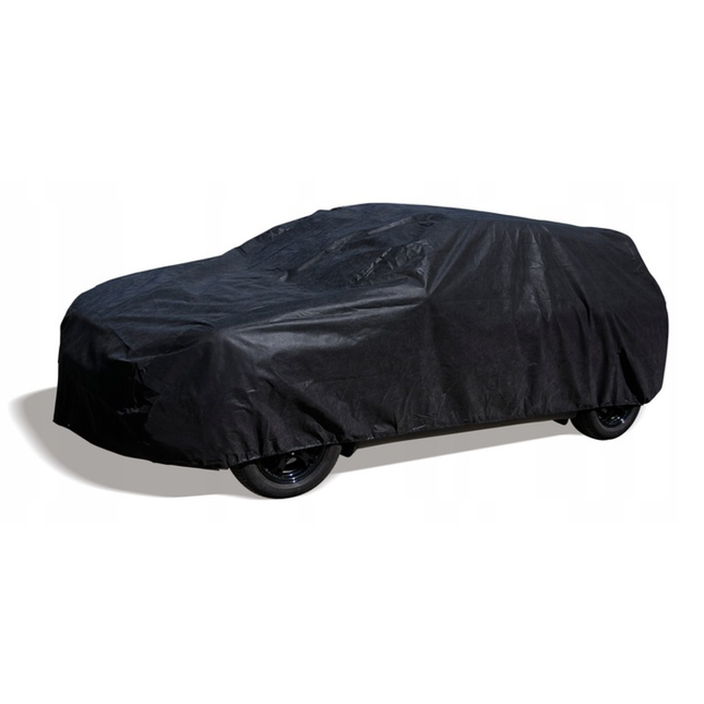 CarPassion Classic Autohoes - Beschermhoes - Waterdicht &amp; Vorstbestendig - Maat M - Zwart - 385 x 137 x 150 cm