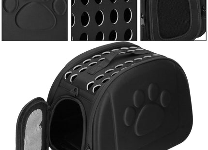 Reismand - Transporttas - Draagbaar - 5kg - Zwart - 20 x 35 x 20 cm