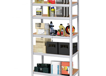 Stellingkast - Opbergrek - 900 kg -  Draagkracht - Zilver - 225 x 50 x 110 cm
