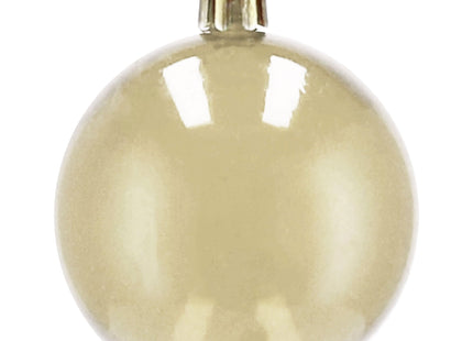 Kerstballen | 20 Stuks | 6 cm | Champagne