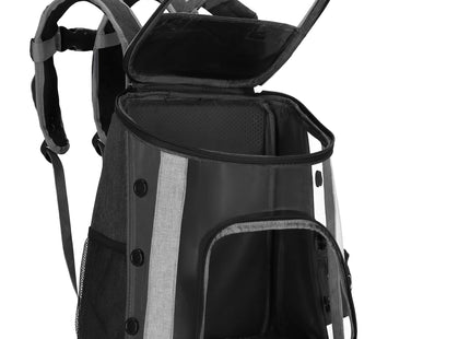 Rugzak voor Huisdieren - Reisrugzak - Draagtas - Transporttas - Huisdieren - Kat - 15 KG - 38 x 34 x 26 cm - Zwart