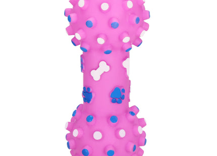 Hondenspeelgoed - Kauwbeen - Apporteren -Honden - Speeltje - Roze - Rubber