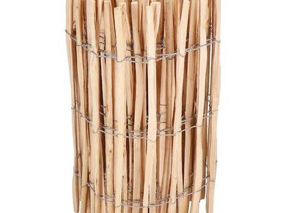 Schapenhek - Tuinhek - Hazelaarhout - 500x90 cm - Paalafstand - 7-9 cm - Bruin