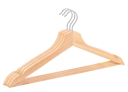 Kledinghangers | Kledinghanger | 3 Stuks | Naturel