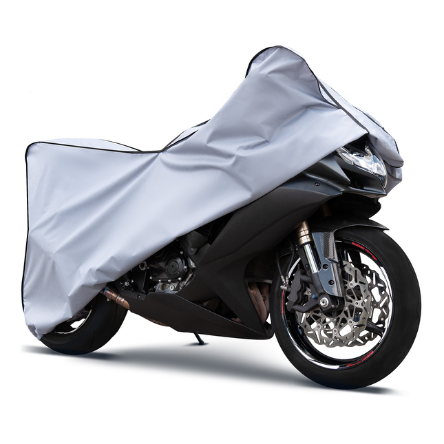 CarPassion Protector Motorhoes - Beschermhoes - Waterdicht &amp; Vorstbestendig - Maat XL - Grijs - 280 x 141 cm