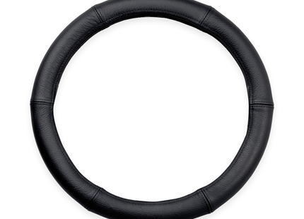 CarPassion Stuurhoes - Steering Cover - Leer - Ø 35-37 CM