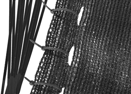 Zichtbreeknet | Zichtdoek | Privacynet | Schaduwdoek | Rol 1,5 x 10 m | 90 % Schaduw | 140g/m² | Antraciet