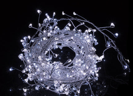 Draadverlichting Kerstboomverlichting - Ijspegels - 100 LED - 3 M - Koud Wit