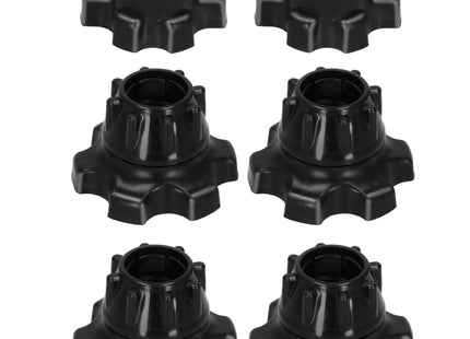 Dumbbellset - 6 in 1 Springos Kettlebell Pro Set - 20 KG - Halter Verlengstuk - Verstelbaar - Complete Set - Thuis Sporten - Zwart