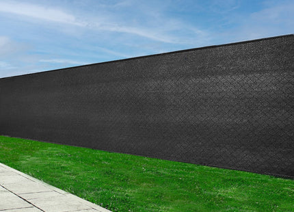 Zichtbreeknet | Zichtdoek | Privacynet | Schaduwdoek | Rol 1,5 x 10 m | 90 % Schaduw | 140g/m² | Antraciet