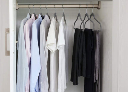 Kledinghangers | Kledinghanger | 20 Stuks | Grijs